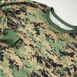 Rothco MARPAT T-Shirt Mens XXL Digital Woodland Camo Marine‎ Pattern Long Sleeve